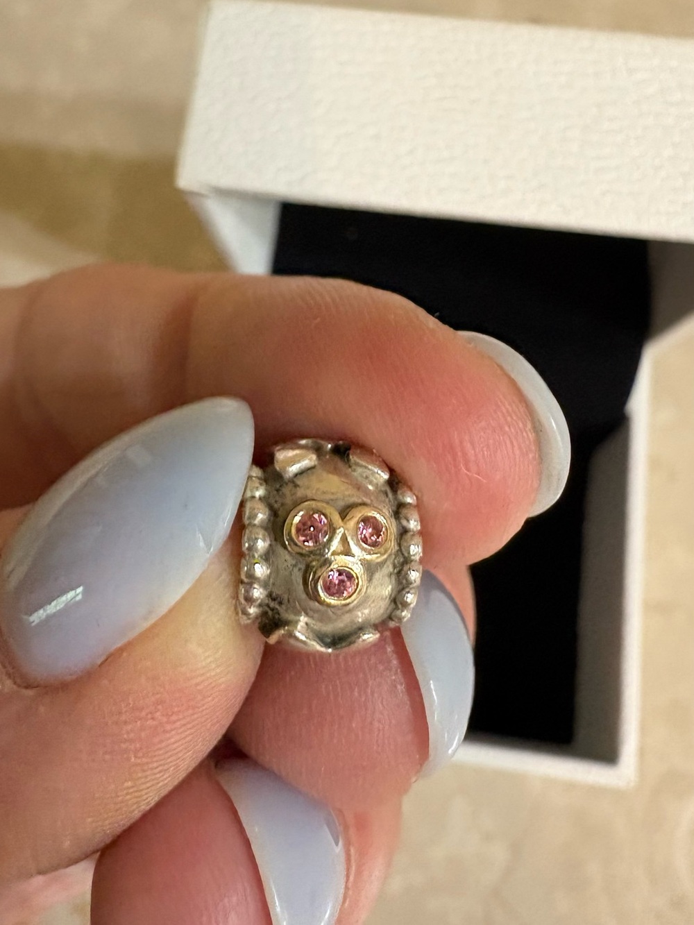 Pandora MOM Charm with Pandora Box